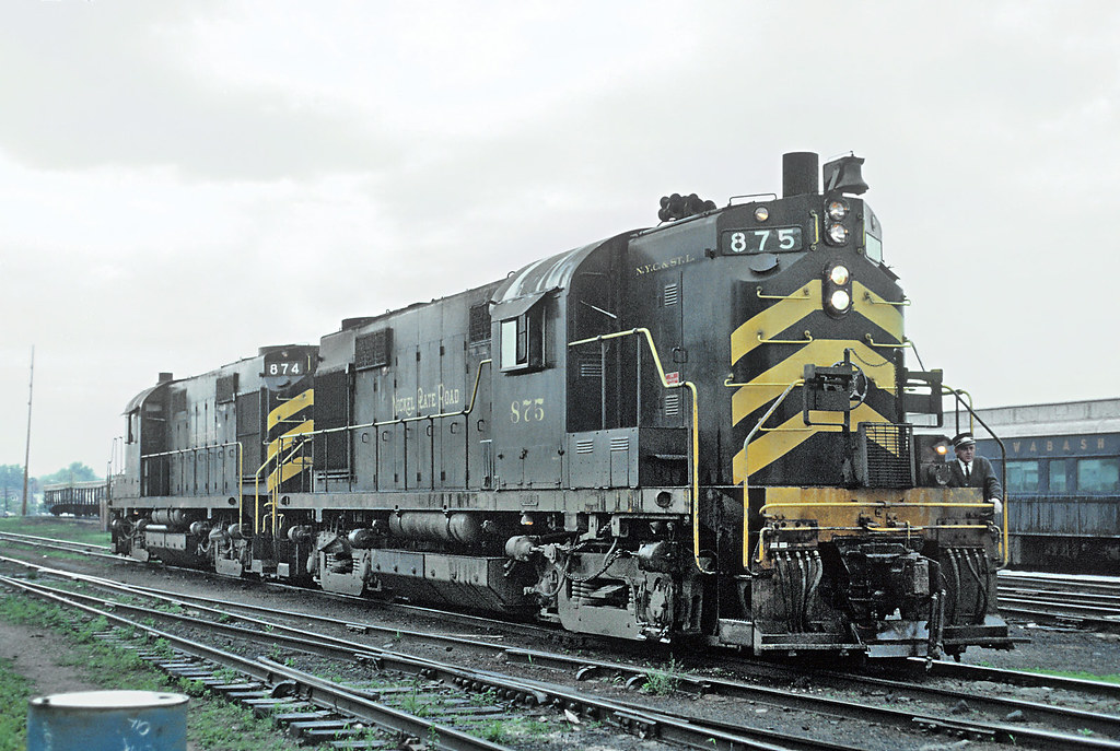 Norfolk & Western (NKP) Alcos 875 and 875, the substitute for Jensen's ex-GTW 5629 on IMOT — related to substitute insurance cost